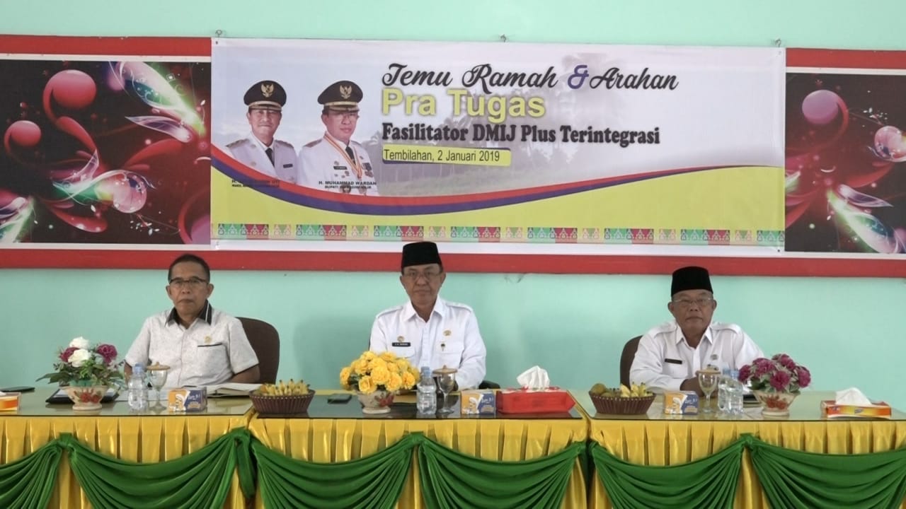 Penempatan Tugas PD Program DMIJ Plus Terintegrasi, Bupati Inhil: Jangan Cengeng