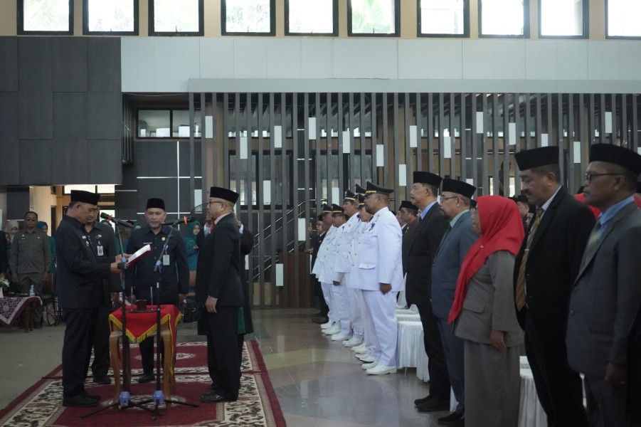 Bupati Inhil Lantik Pejabat Struktural dan Fungsional