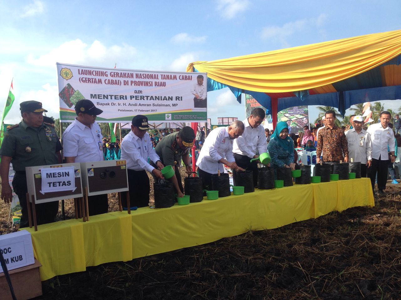 Menteri Pertanian Akan Bangun 100 Ribu Hektar Lahan Pertanian Organik