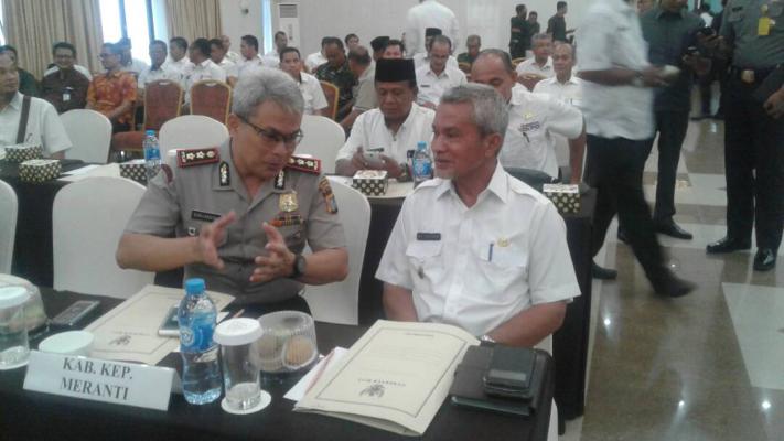 Wabup Meranti Ikut Rakor Persiapan Sambut Ramadhan dan Lebaran 1438 H Bersama Wagubri