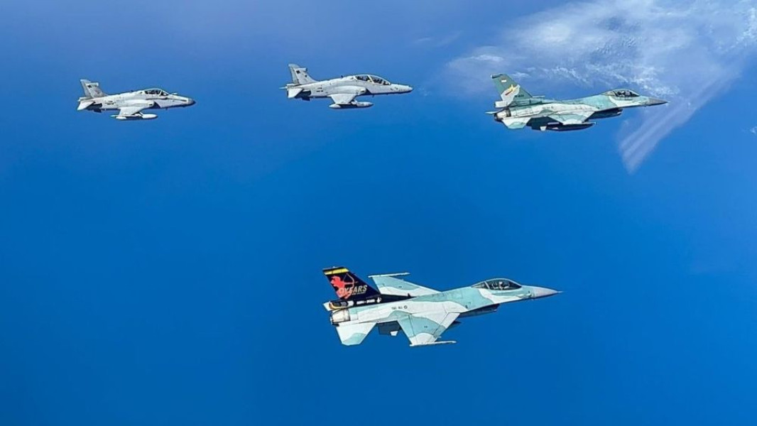 Pesawat Tempur F-16 TNI AU Tancap Gas Patroli di Selat Malaka, Ini Tujuannya