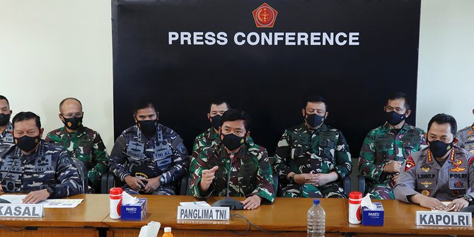 Indonesia Berduka,  Panglima TNI Pastikan Seluruh Awak Kapal Selam KRI Nanggala 402 Gugur