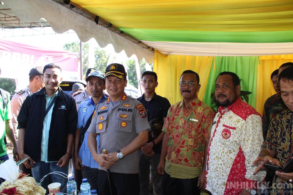 Kapolres Sergai AKBP R. Simatupang Hadiri Kegiatan Kunjungan Kerja Mentan RI 