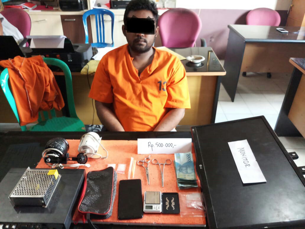 Hasil Pengembangan, Polisi Kembali Bekuk Seorang Penikmat Sabu