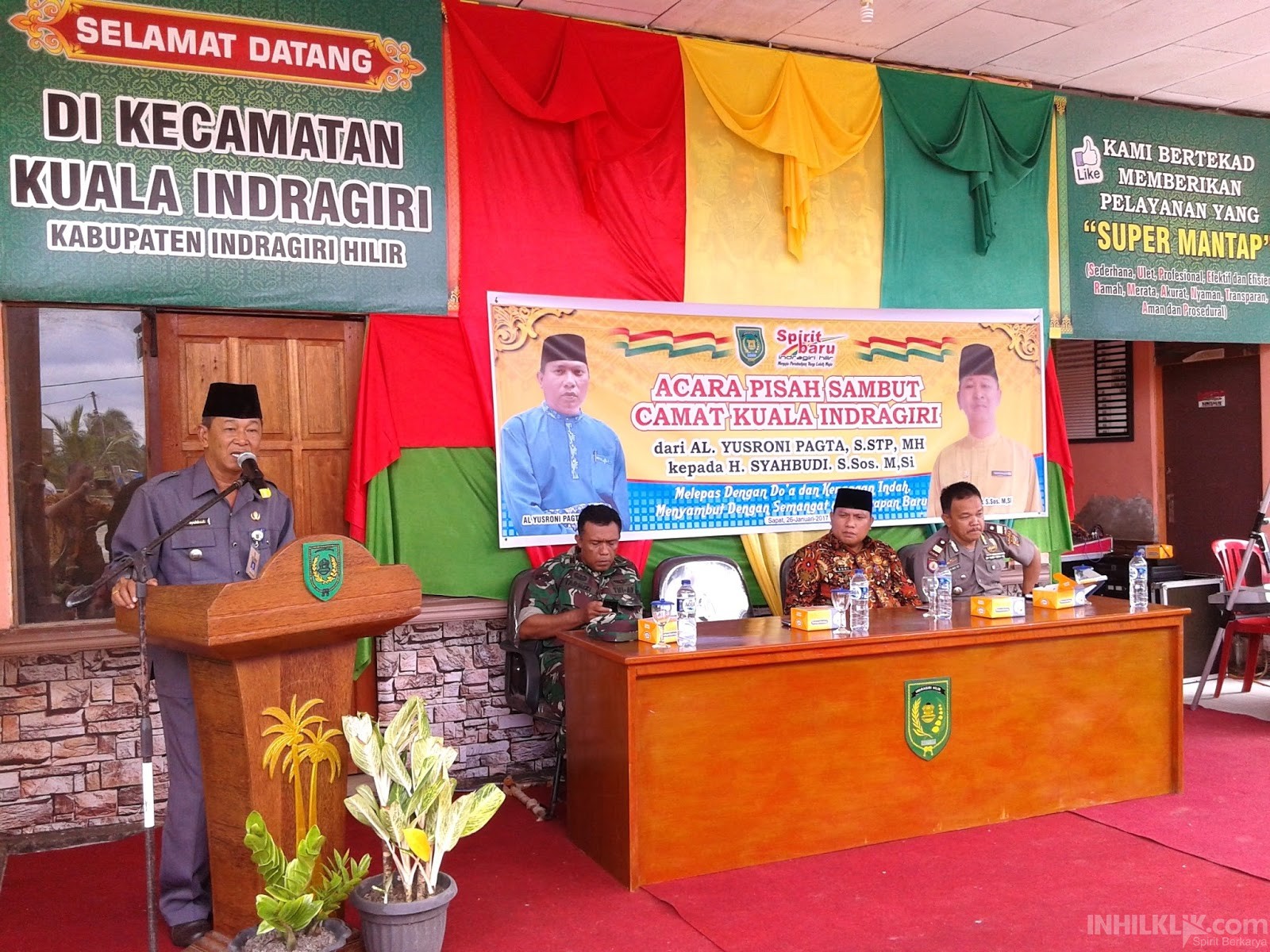 Pisah Sambut Camat Kuindra Berlangsung Hikmad dan Haru