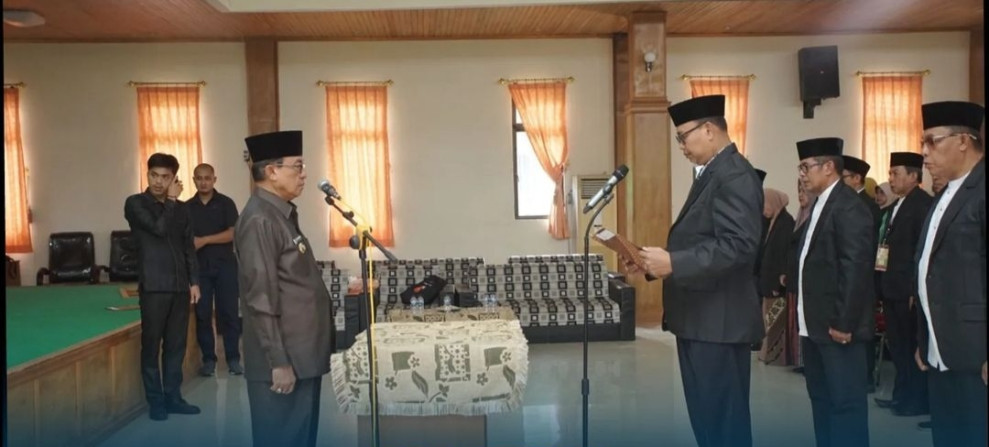 Bupati Lantik Dewan dan Majelis Hakim MTQ ke-53 Kabupaten Inhil