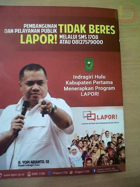 Bupati Inhu Akan Sanksi Oknum Camat Jika Ada Pernyataan Tertulis Dari Masyarakat