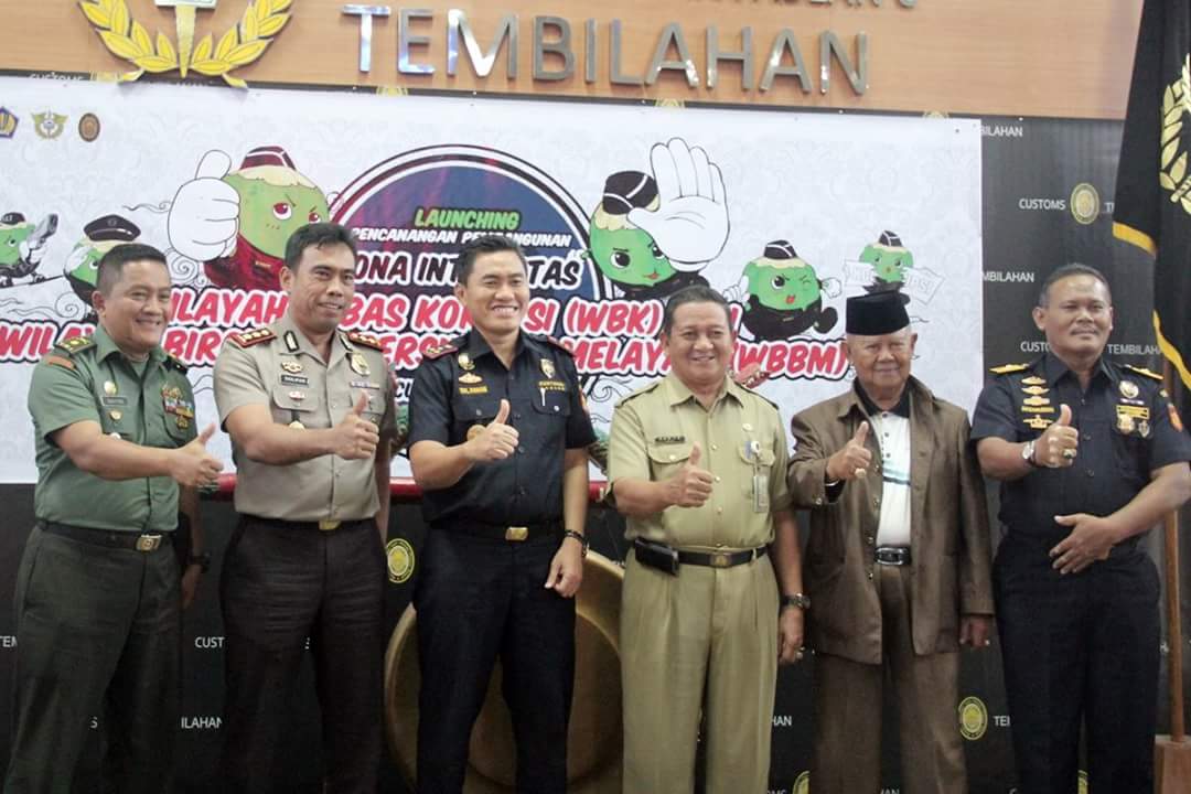 Pembangunan Zona Integrasi Bebas Korupsi, Pemkab Inhil Dukung KPPBC Tembilahan