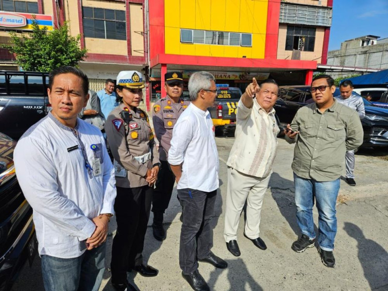 Jembatan Flyover di Pekanbaru Aman, Bagian Retak hanya Plesteran