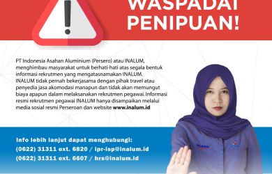 Penipuan Berkedok Rekrutmen Karyawan PT Inalum