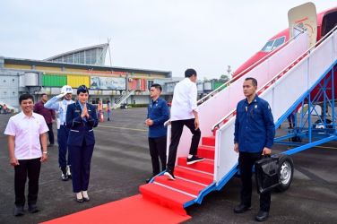 Bertolak ke Riau, Presiden Jokowi akan Resmikan Sejumlah Infrastruktur