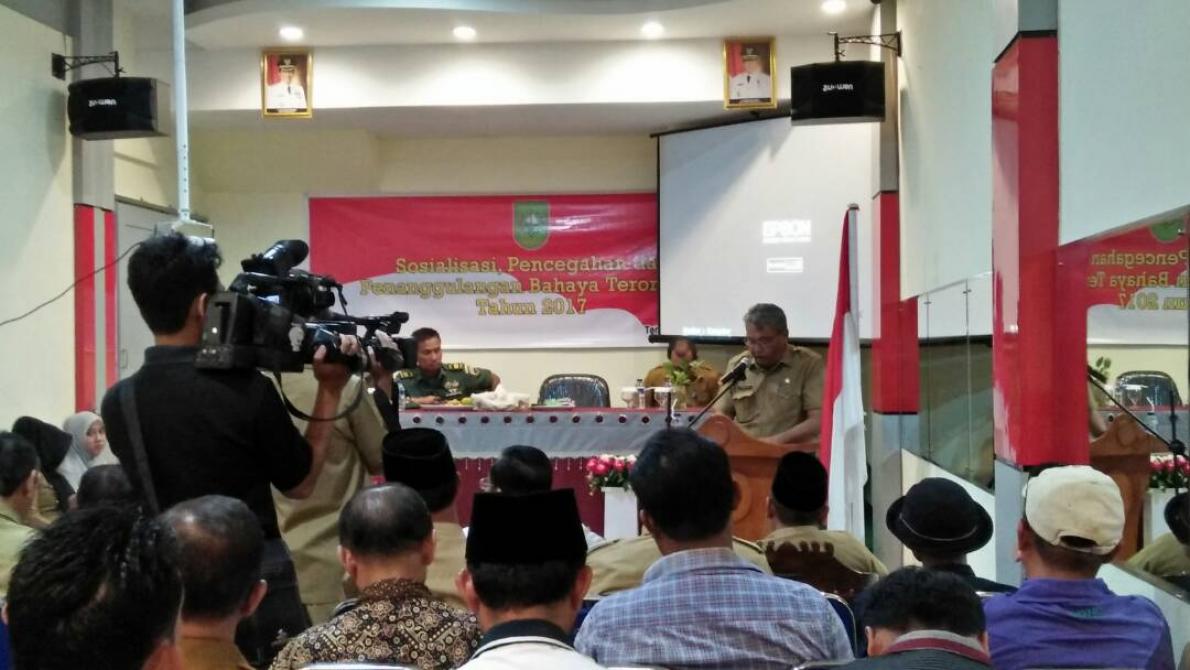 Bupati Wardan : Perlu Pemahaman dan Sikap Antisipasi Terorisme dan Radikalisme