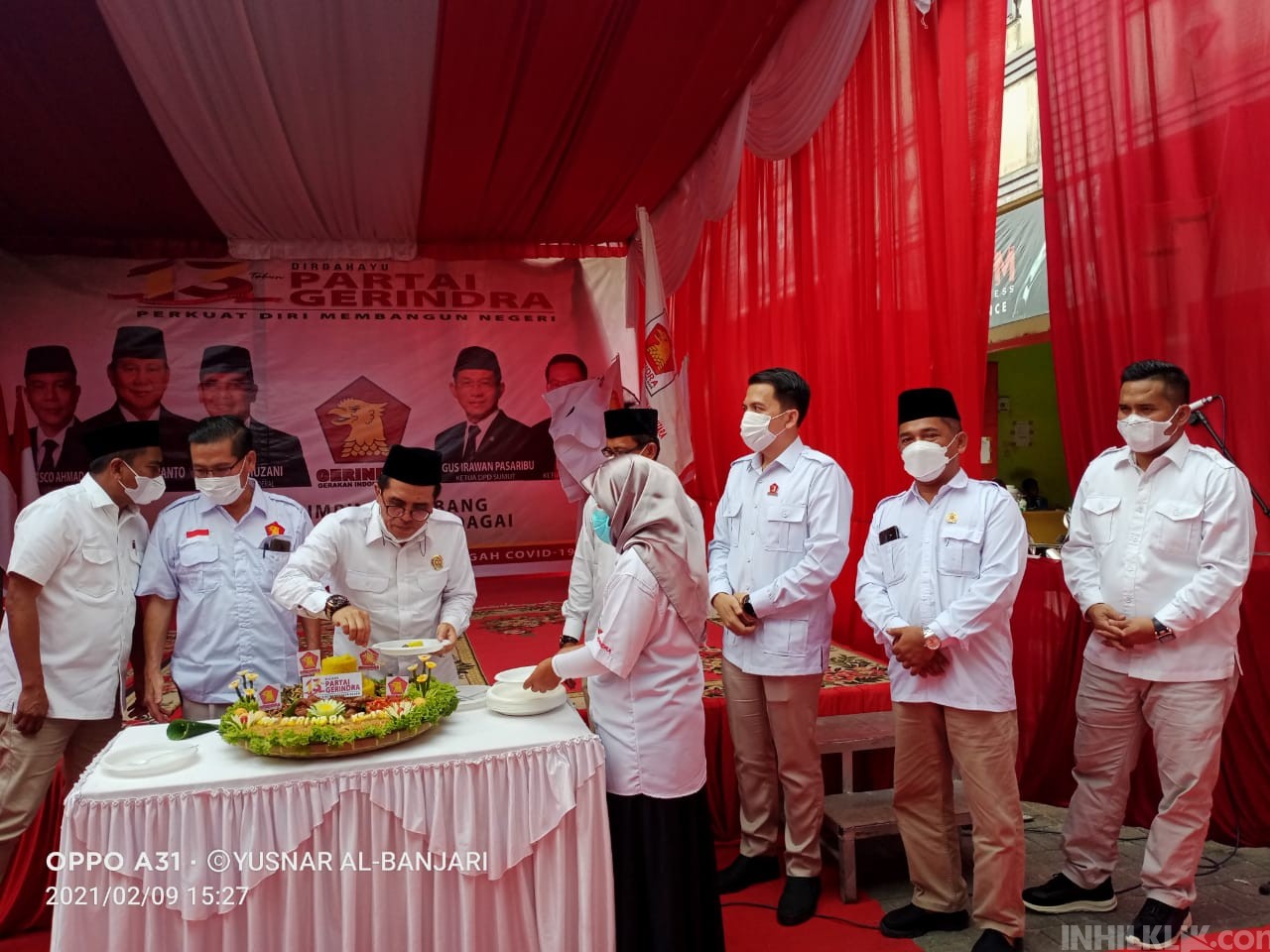 Dirgahayu Partai Gerindra ke-13 di Kabupaten Sergai