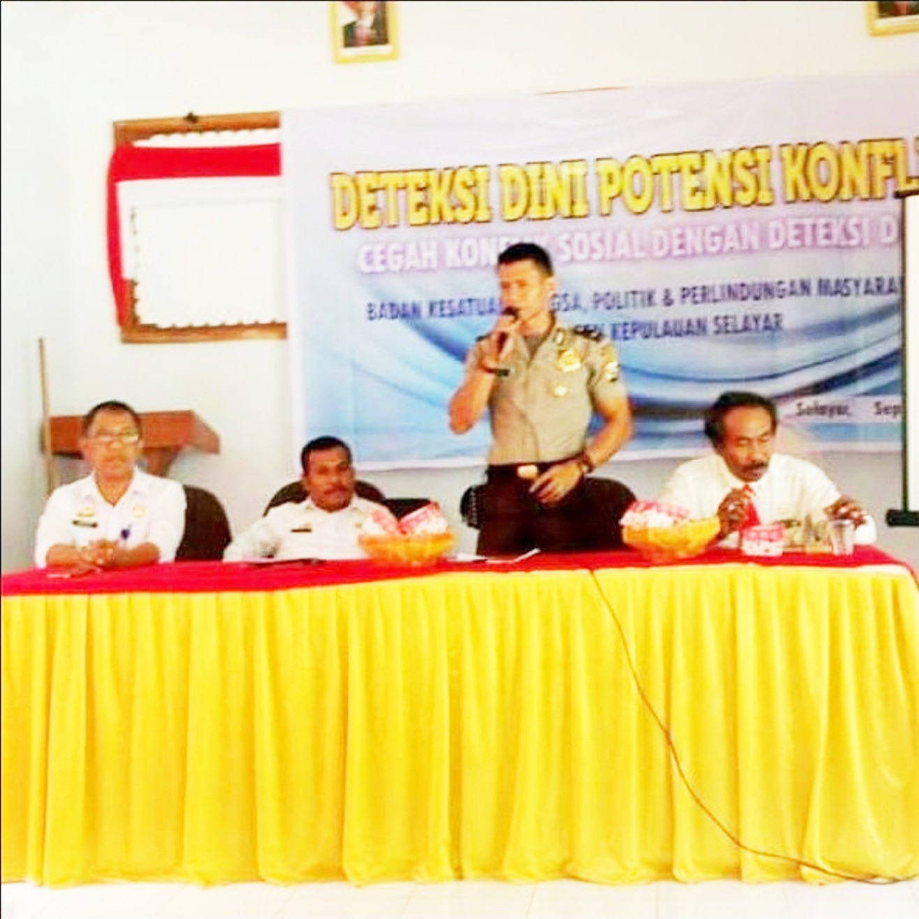 AIPDA Hasan Zulkarnain Relasi Petani Selayar dari Institusi Polri