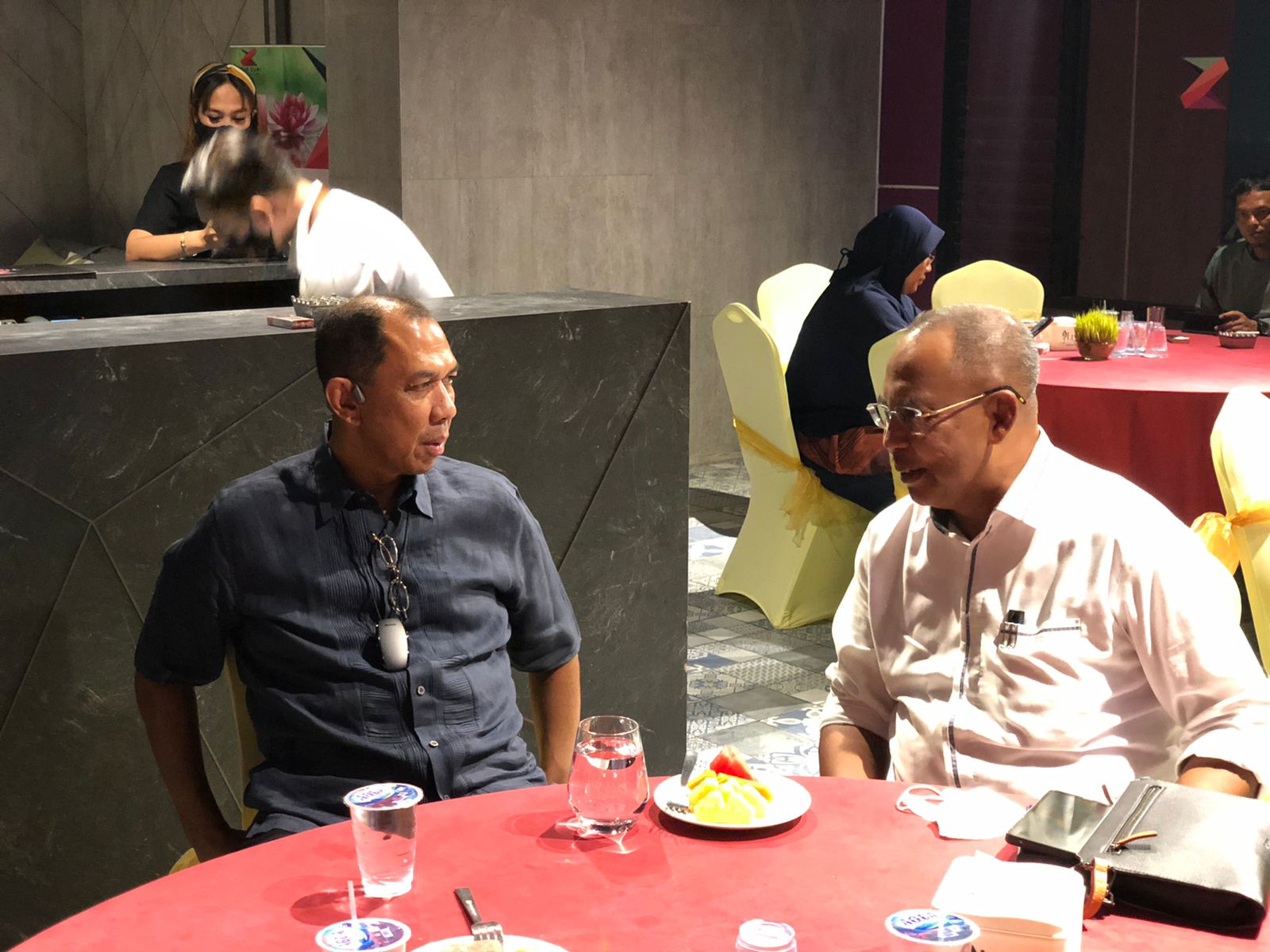 Welcome Dinner Sambut Kedatangan Peserta Muprov VII Kadin Riau di Kota Dumai