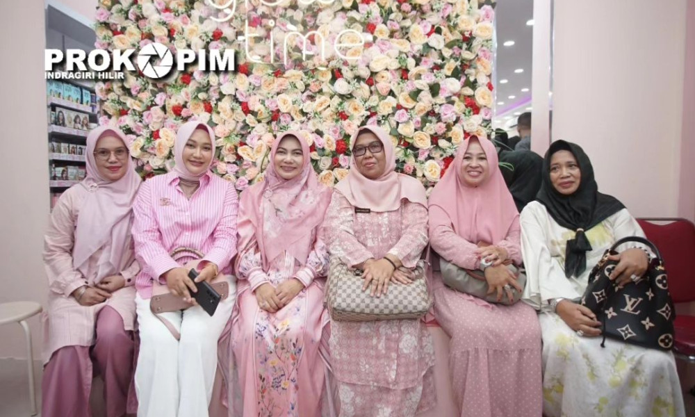 Kadiskes Dampingi Pj Ketua TP PKK Hj Katerina Resmikan Miss Glam