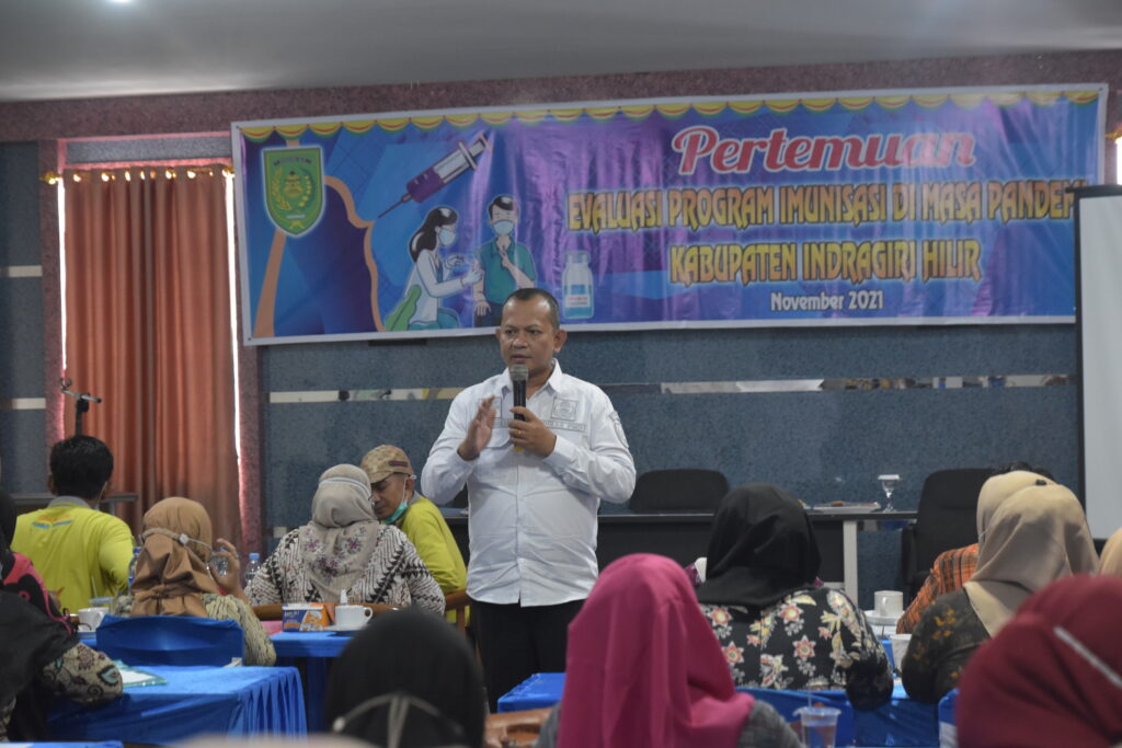 Dinkes Inhil Gelar Evaluasi Program Imunisasi di Masa Pandemi