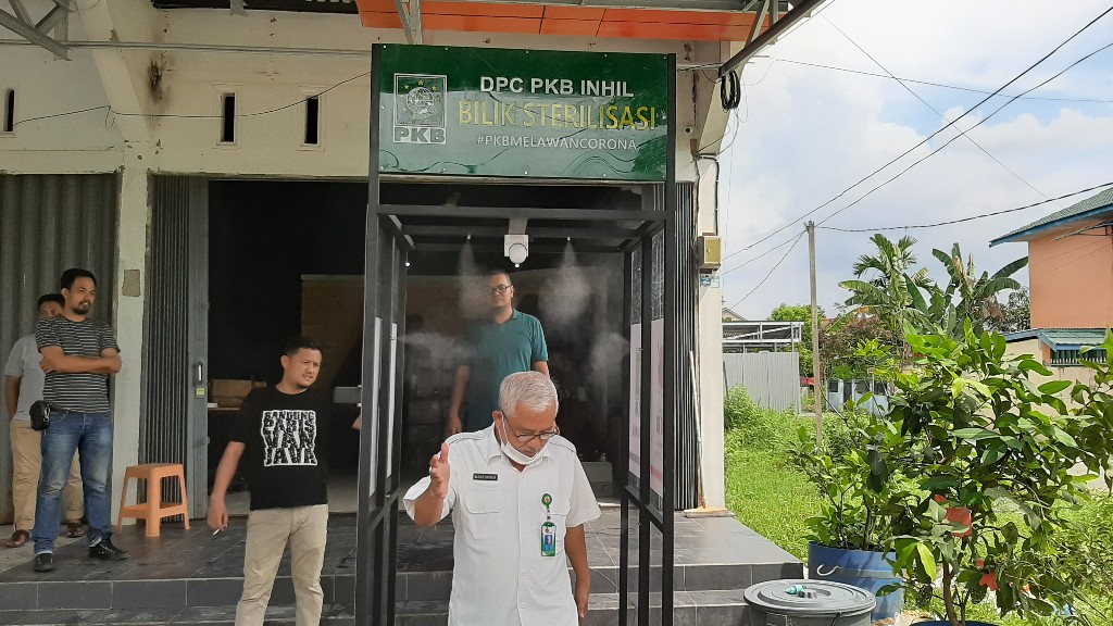 Dokter Saud: Bilik Sterilisasi PKB Inhil Refresentatif