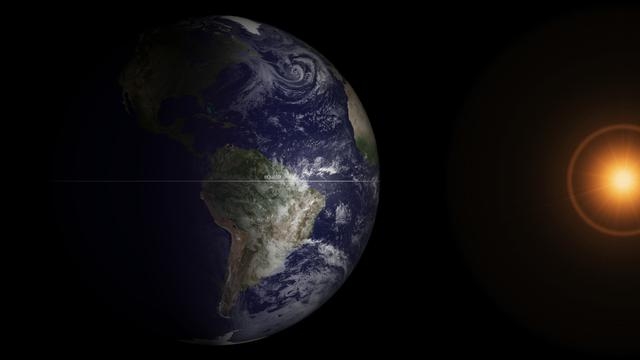 22 September 2018, Riau Alami Fenomena Equinox