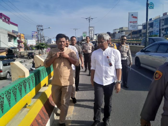 Dikabarkan Rusak, Begini Penjelasan Dinas PUPR PKPP Riau Terkait Kondisi Flyover Harapan Raya