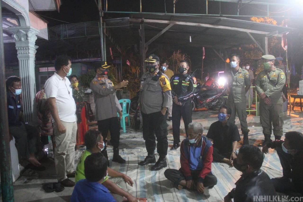 Datangi Sejumlah Tempat, Kapolres AKBP Robin Pimpin Ops Yustisi di 3 Kecamatan