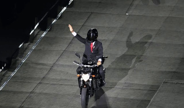 Motor yang Ditunggangi Jokowi ke GBK