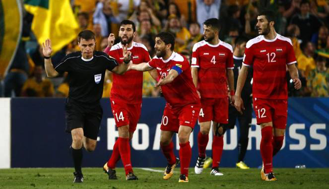 Gagal ke Piala Dunia 2018, Timnas Suriah Meradang