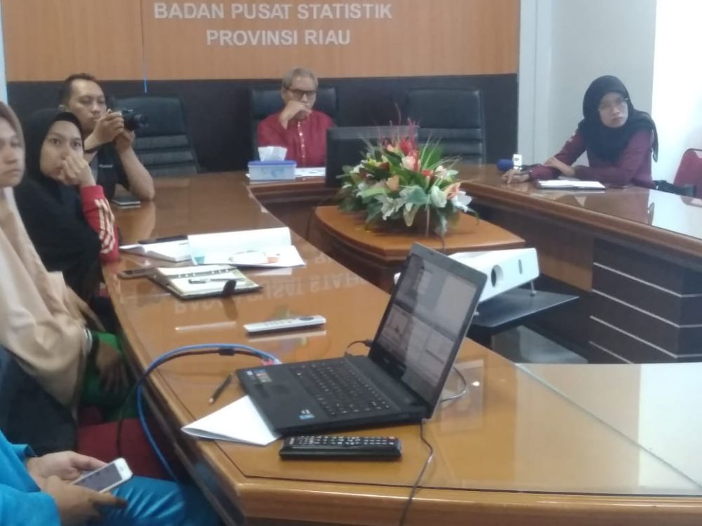 Ekonomi Riau Tumbuh 2,80 Persen Pada Triwulan II 2019