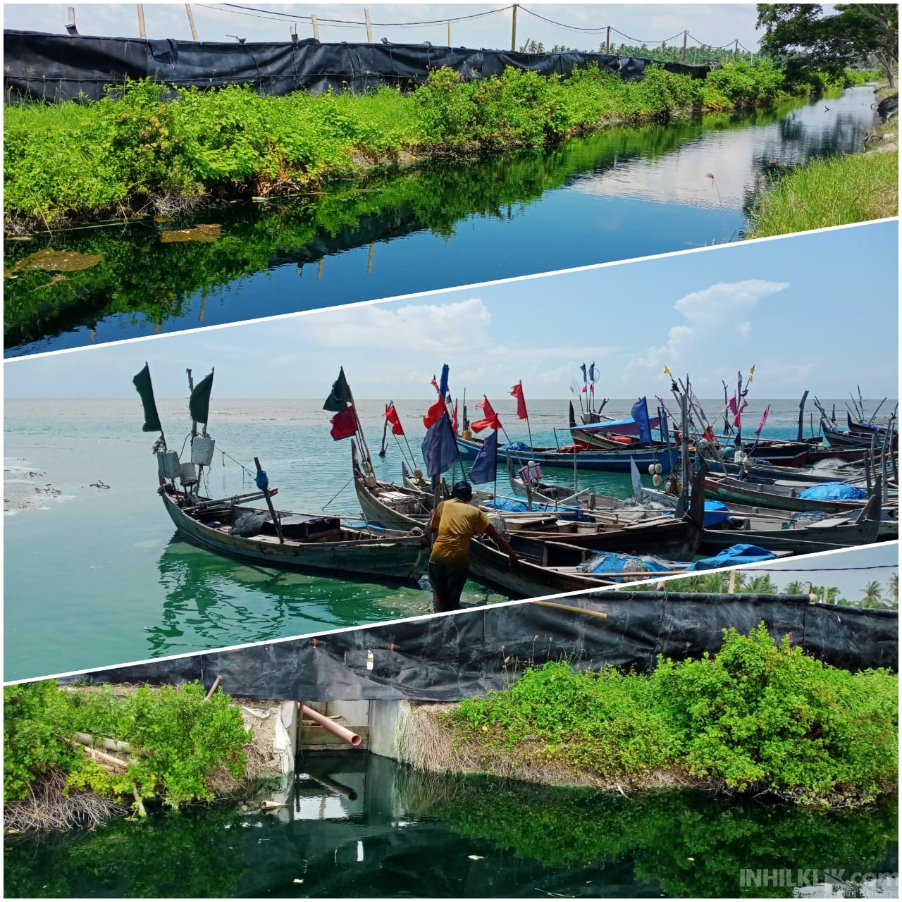 Pantai Bogak Indah Diduga Tercemar Limbah, Para Nelayan Minta Dinas terkait 'Turun Gunung'