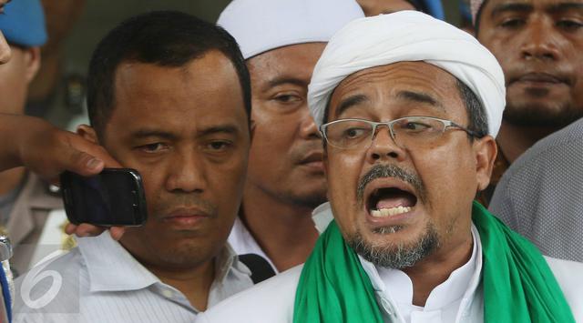 Lewat Rekaman Suara, Rizieq Shihab Desak Pemerintahan Jokowi Rekonsiliasi atau Revolusi