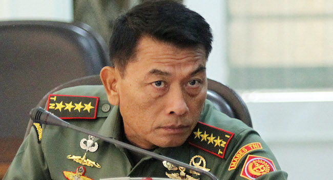 Mantan Panglima TNI Moeldoko Siap Masuk Kabinet Jokowi