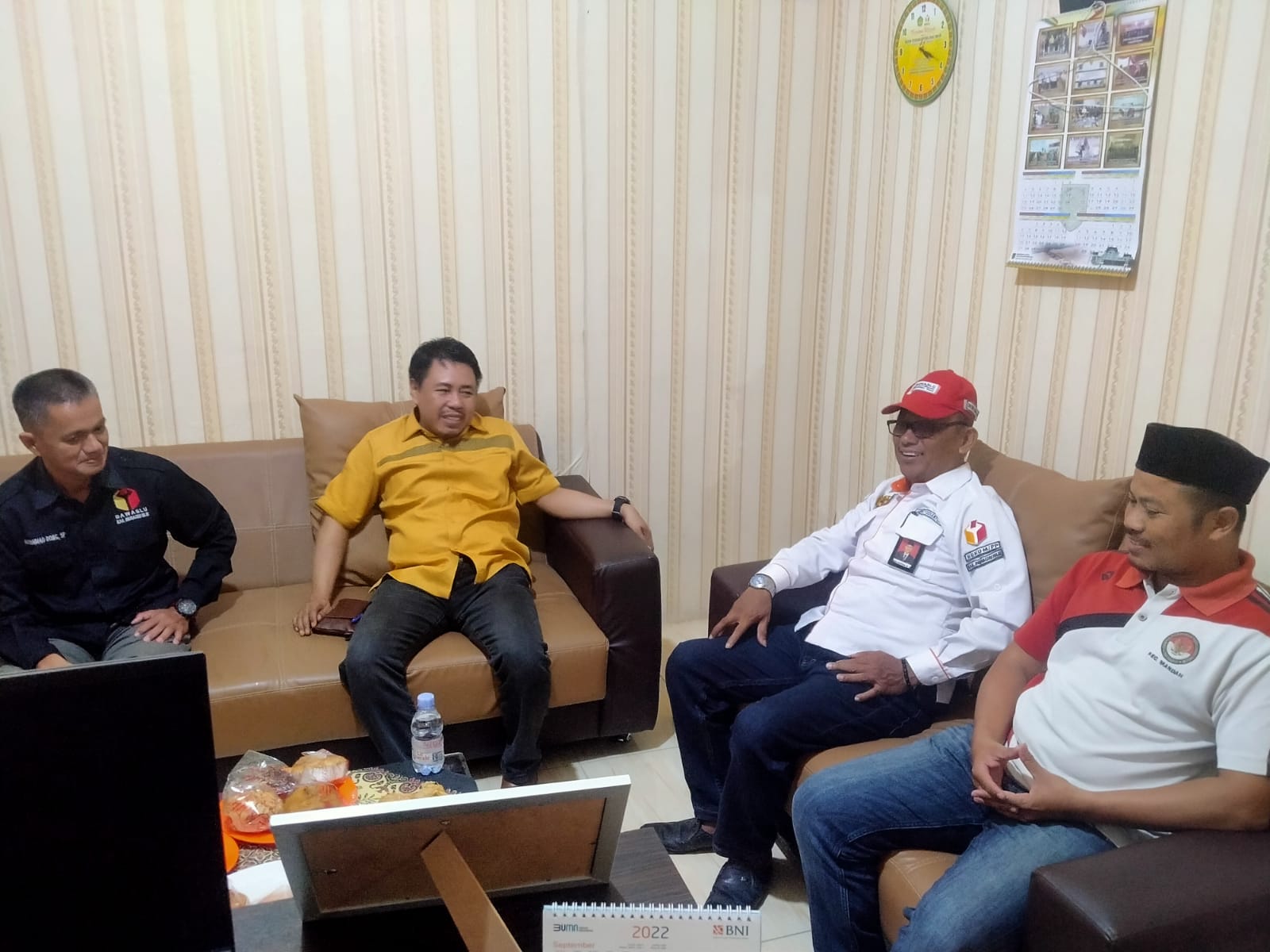Komisi I DPRD Inhil Razali Pantau Pendaftaran Hari Terkahir Panwascam