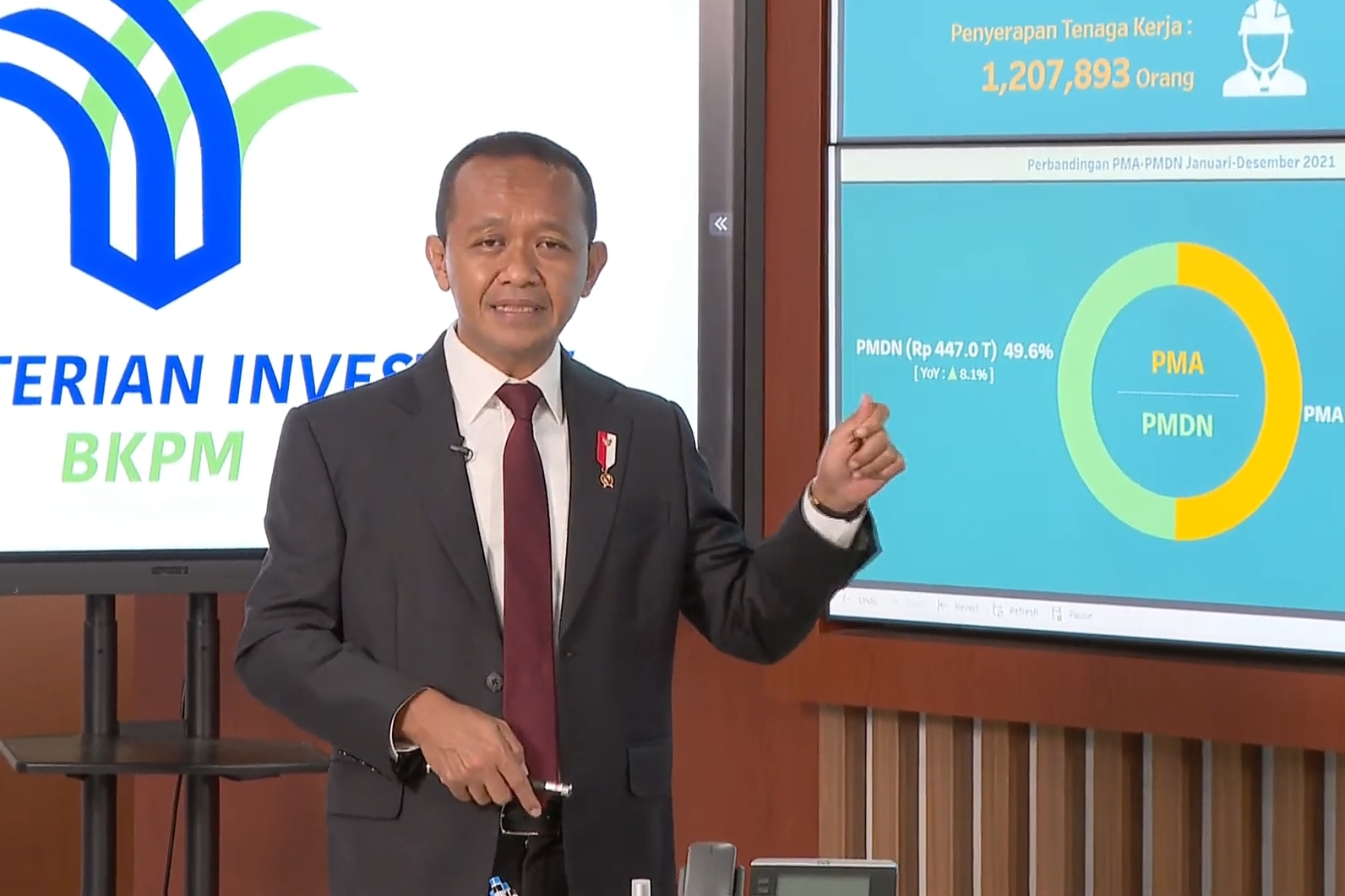 Realisasi Investasi Riau Peringkat 5 di Indonesia dan Nomor 1 di Sumatera
