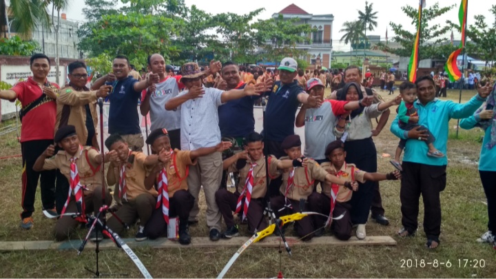 HUT ke-57 Pramuka, Kwarcab Inhil Jadikan Ajang Unjuk Prestasi