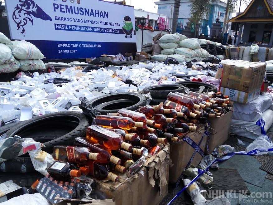 Bea Cukai Tembilahan Berhasil Selamatkan Uang Negara Rp3 M