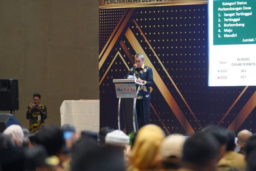 Gubernur Syamsuar Ingatkan Hasil DBH Sawit Diperuntukkan Perbaikan Jalan