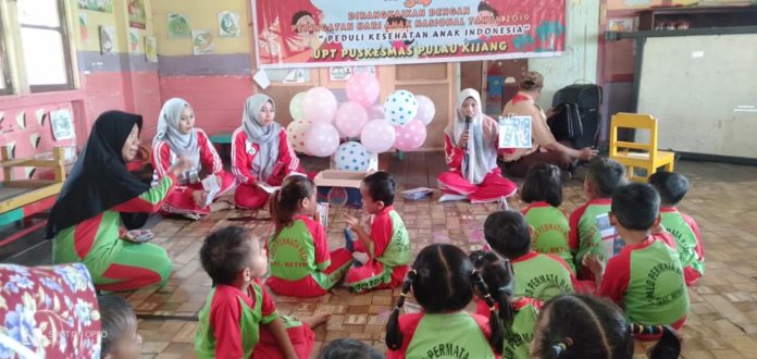 Hari Saka Bakti Husada ke-34 , Puskesmas Pulau Kijang Gelar Bakti Sosial