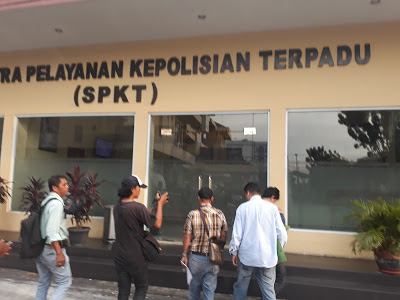 Aniaya Wartawan, Ajudan Dispenda Dilaporkan ke Mako Polresta Pekanbaru