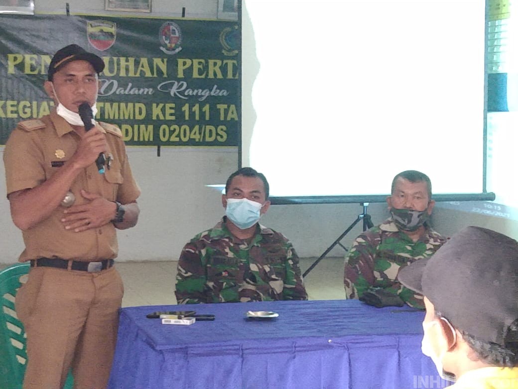 Gandeng Distan, Satgas TMMD Kodim 0204/DS Bekali Warga Ilmu Pertanian