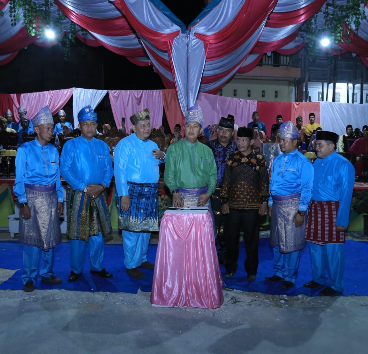 Wabup Inhil, Syamsuddin Uti Buka MTQ Kecamatan Keritang