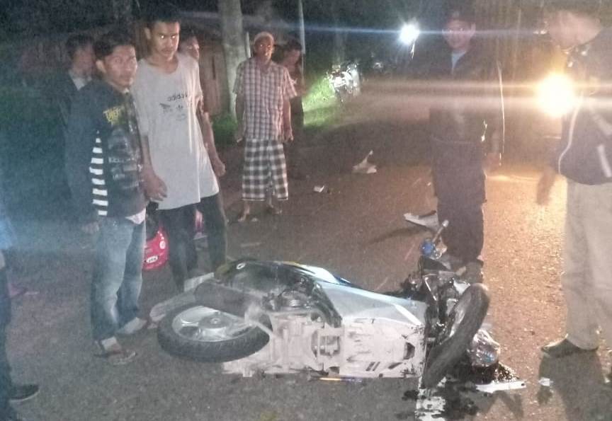 Motor Adu Kambing, Warga Tembilahan Hulu Meninggal Dunia