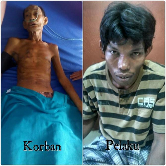 Naas, Kakek 72 Tahun di Inhil Ini ikut Dianiaya Orang Gila