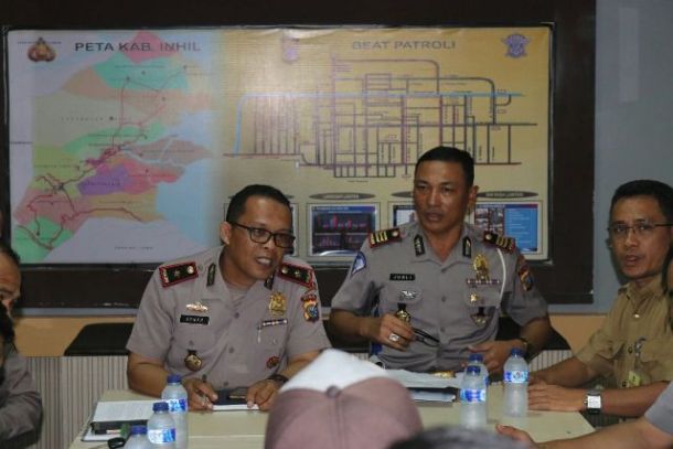 Polres Inhil Akan Kumpulan Korban Laka Lantas, ini Tujuannya