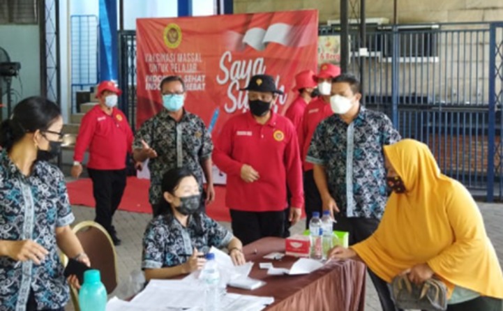 Hari ini BIN Daerah Riau Beri Vaksin Dosis Kedua