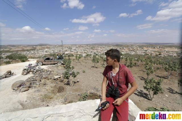 Kisah Ali, bocah 14 tahun jadi mata-mata tentara oposisi Suriah