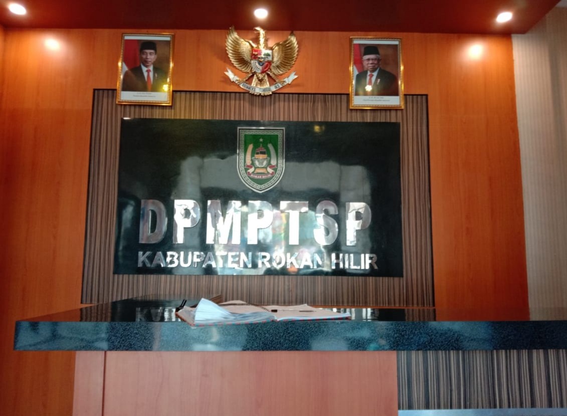Kantor DPMPTSP Kabupaten Rokan Hilir.