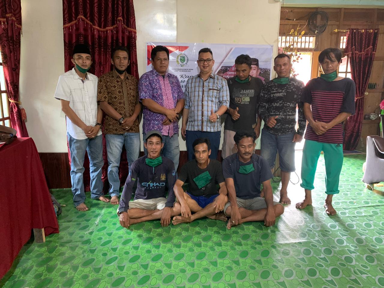 Muammar Armain menggelar Reses di Desa Sungai Undan, Kecamatan Reteh.